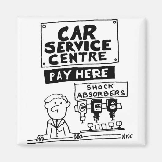 Aimant Mécanique du Centre de service automobile et amort (Devant)