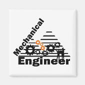 Aimant Mechanical Engineering Funny Engineer (Devant)