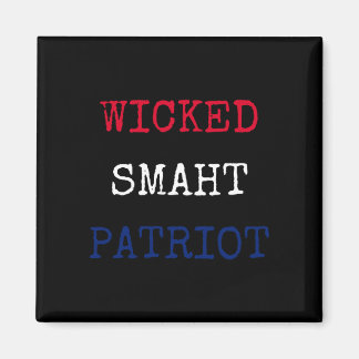 Aimant Méchant smaht patriote intelligent drôle de Boston