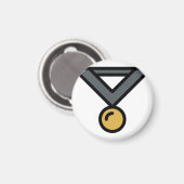 Aimant médaille (Recto/Verso)