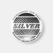 Aimant Médaille d'argent, 2ème gagnant (Devant)