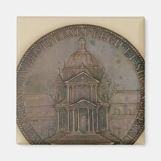 Aimant Médaille de la Fondation Val-de-Grace (Devant)