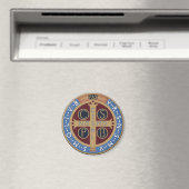 Aimant Médaille de saint Benoît (In Situ (Lave-vaisselle))