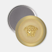 Aimant Médaille d'or Medusa (Recto/Verso)