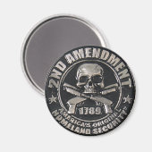 Aimant Médaille du 2e amendement (Recto/Verso)
