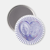 Aimant medaille miraculeuse / Wunderbare Medaille (Recto/Verso)