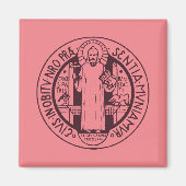 Aimant Médaille Saint Benoît (Devant)