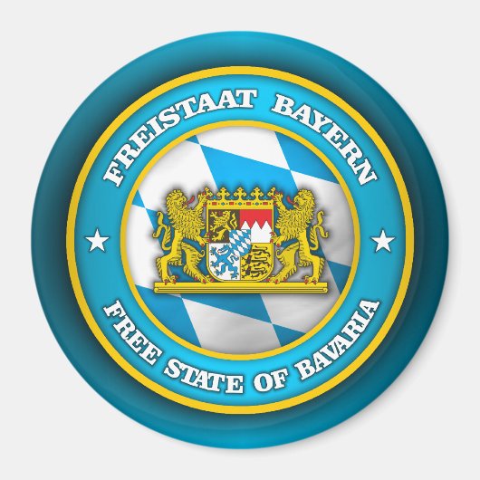 Aimant Médaillon de Bavière (Devant)