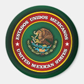 Aimant Médaillon du Mexique (Devant)