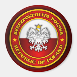 Aimant Médaillon polonais