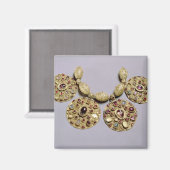 Aimant Médaillons du 'Barmy Collar' (Recto/Verso)