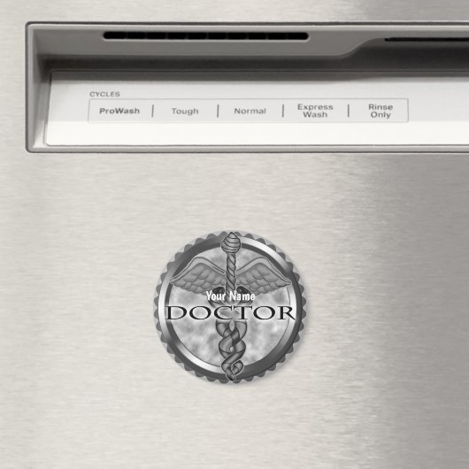 Aimant Médecin argenté (In Situ (Lave-vaisselle))