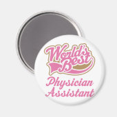 Aimant Médecin Assistant Cadeau (Recto/Verso)