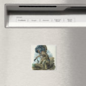 Aimant Médecin de la tribu Mandan en costume de (In Situ (Lave-vaisselle))