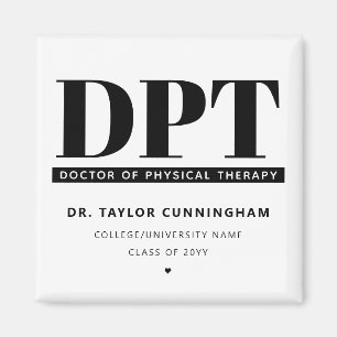 Aimant Médecin DPT moderne de la thérapie physique
