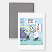 Aimant Médecin oculaire Sherlock Homes (Recto/Verso)