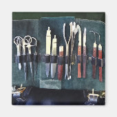 Aimant Médecins - Instruments chirurgicaux Circa Guerre c (Devant)