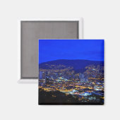 Aimant Medellin, Colombie à la nuit (Recto/Verso)