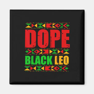 Aimant Médicament Black Leo Black Histoire Mois Melanin A