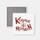 Aimant Méditation cachère (Recto/Verso)