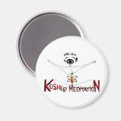 Aimant Méditation de Kosher (Recto/Verso)