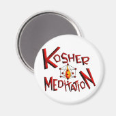 Aimant Méditation de Kosher (Recto/Verso)