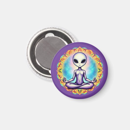 Aimant Méditation galactique (Recto/Verso)