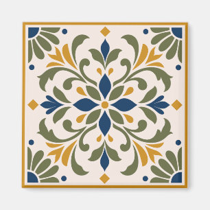 Aimant Mediterranean Botanical Tile