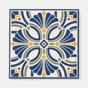 Aimant Mediterranean Ornamental Tile
