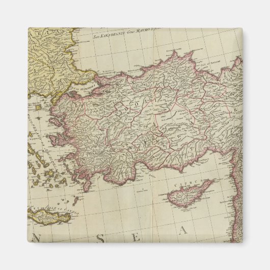 Aimant Méditerranée Est (Devant)