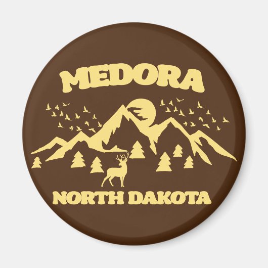 Aimant Medora, Dakota du Nord (Devant)