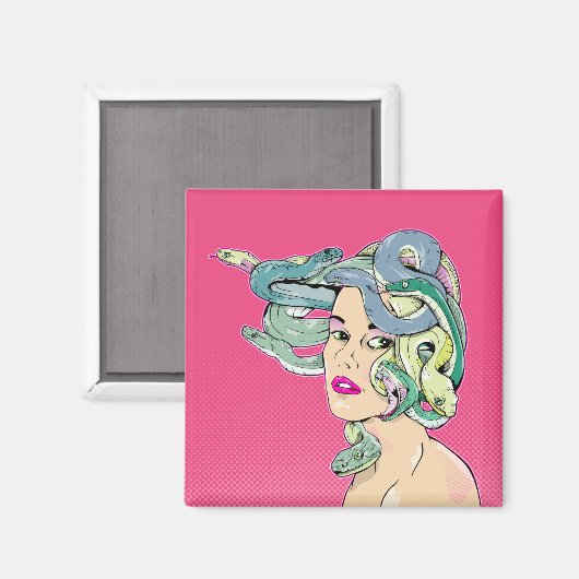 Aimant Medusa (Recto/Verso)