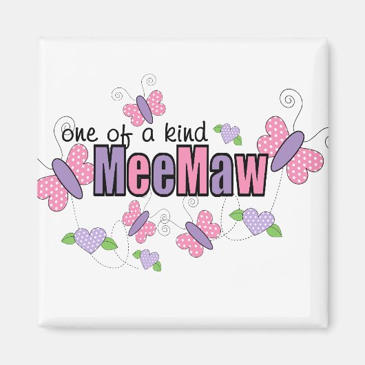 Aimant MeeMaw Unique (Devant)