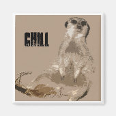 Aimant meerkat (Devant)