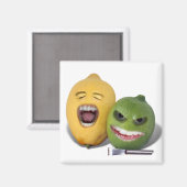 Aimant Méfiez-vous de la râpe à citron (Recto/Verso)