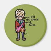 Aimant méga aimant. (Devant)