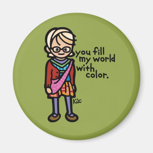 Aimant méga aimant. (Devant)