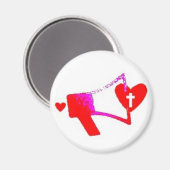 Aimant Mega Phone Heart (Recto/Verso)