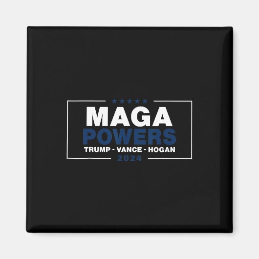 Aimant Mega Powers Trump Vance Hogan 2 (Devant)
