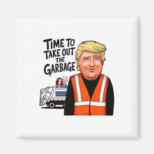 Aimant Mega Trump Garge Truck Temps Pour Sortir De La Gar
