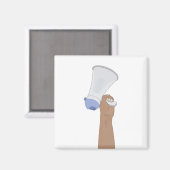 Aimant Mégaphone (Recto/Verso)