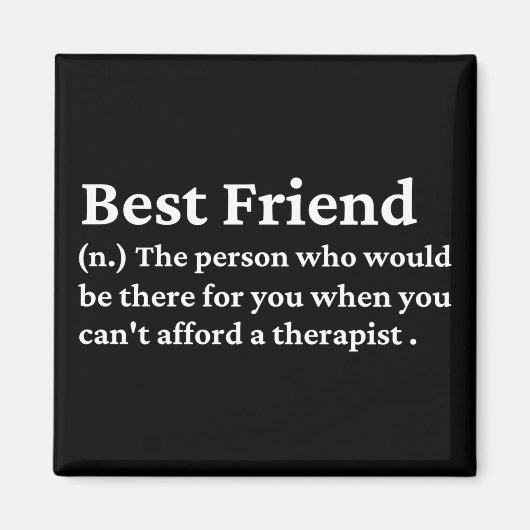 Aimant Meilleur ami (Devant)