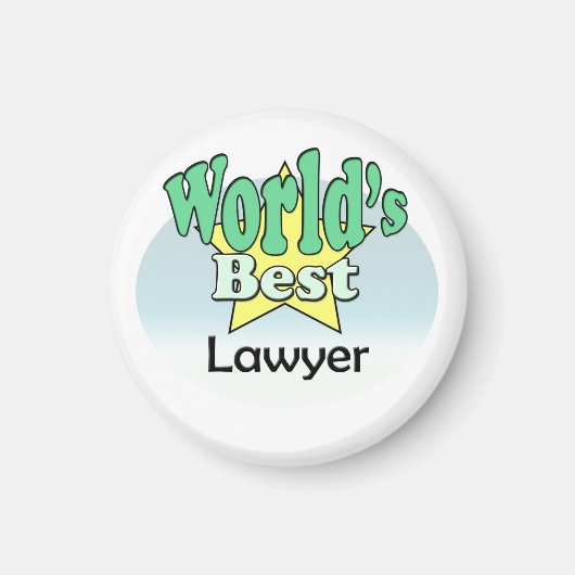 Aimant Meilleur avocat du monde (Devant)