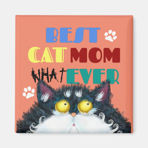 Aimant Meilleur Cat Maman jamais Amoureux de les chats