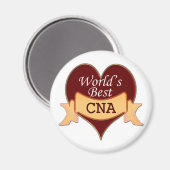 Aimant Meilleur CNA au monde (Recto/Verso)