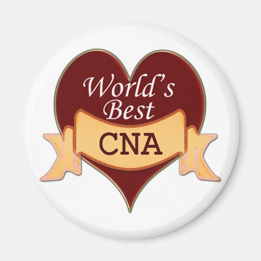 Aimant Meilleur CNA au monde (Devant)