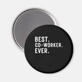Aimant Meilleur collaborateur de tous les temps mignon co (Recto/Verso)