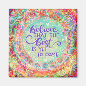 Aimant Meilleur encore à venir Citer Inspiration Plutôt t (Devant)