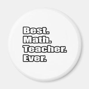 Aimant Meilleur enseignant en mathématiques