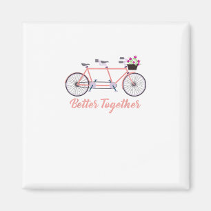 Aimant Meilleur ensemble tandem vélo ensemble moderne dés